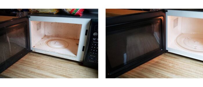 Before - After cleaning