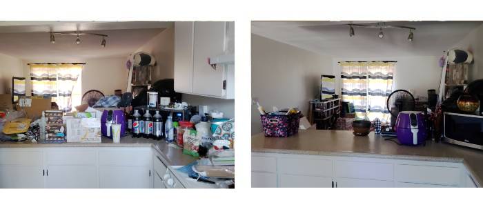 Before - After cleaning